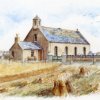 Drawing of St Ninian's, Deerness by Isobel Gardner